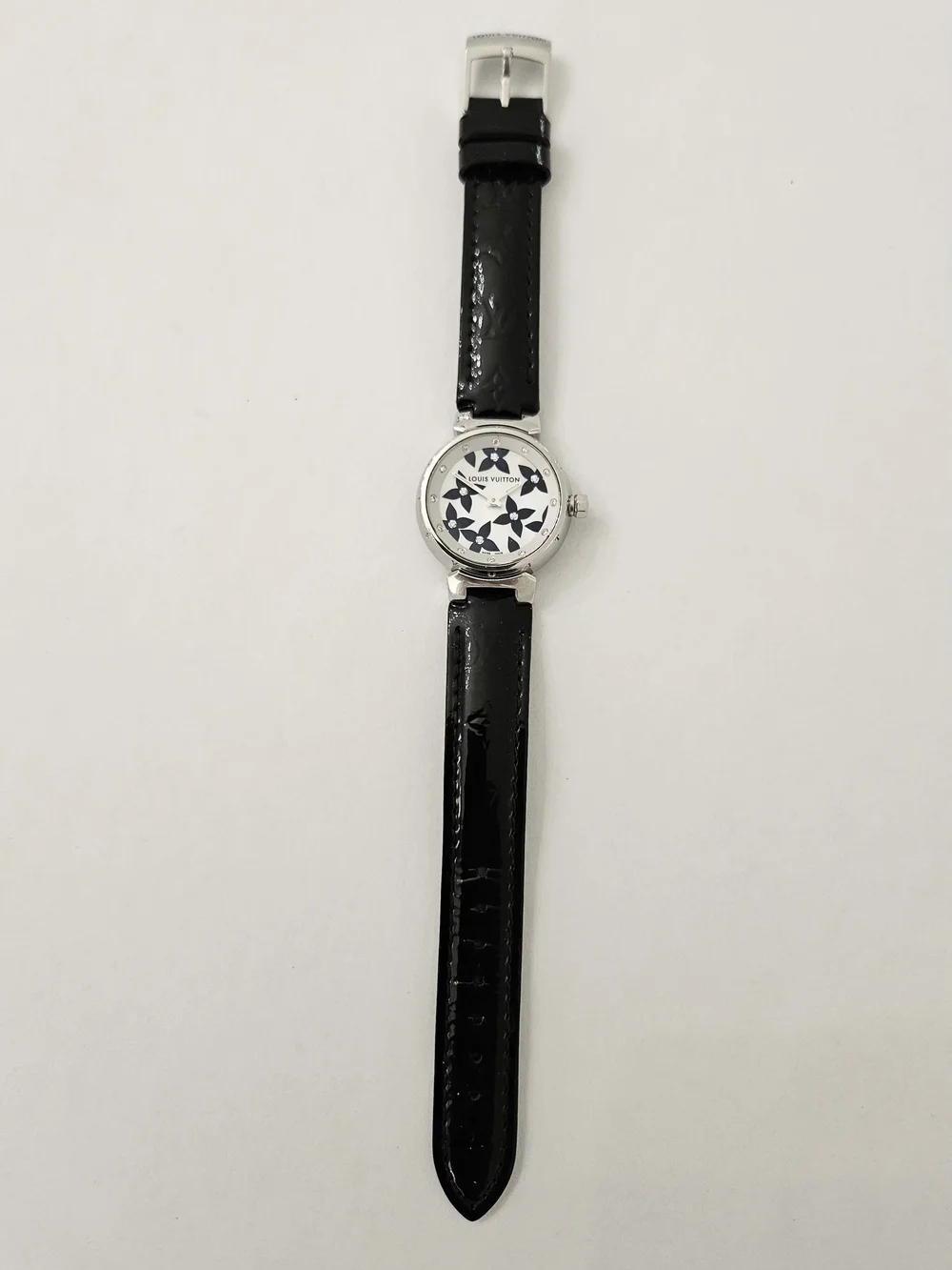 Louis Vuitton Tambour Lovely Diamonds Watch - Black & White
